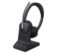 Yealink WH64 Dual UC DECT Wireless Headset, DECT & Bluetooth Wireless Technology,3-Mic Noise Cancellation,UC Certified, Charging Stands, Carrying Bag - Image 1