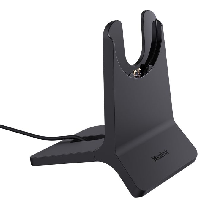 Yealink WH64 Hybrid Mono with Charging Stand DECT Wireless Headset, DECT & Bluetooth Hybrid Wireless 3-Mic Noise Cancellation, Dongle WDD60 - Image 3