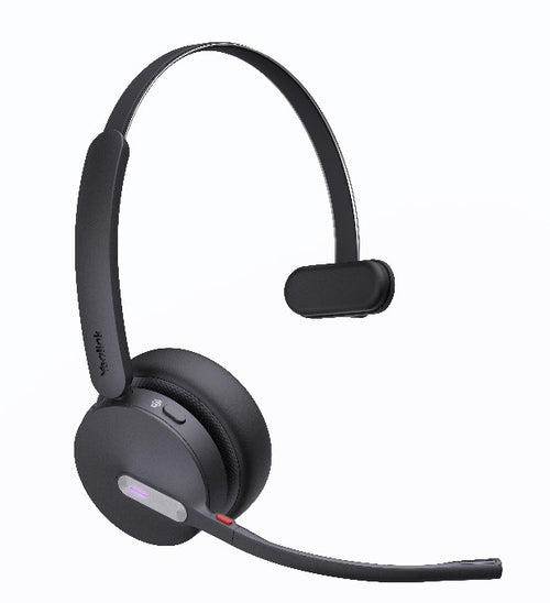 *LS Yealink WH64 Hybrid Mono Teams DECT Wireless Headset, DECT & Bluetooth Hybrid Wireless Technology, 3-Mic Noise Cancellation, Teams, Dongle WDD60 - Image 1