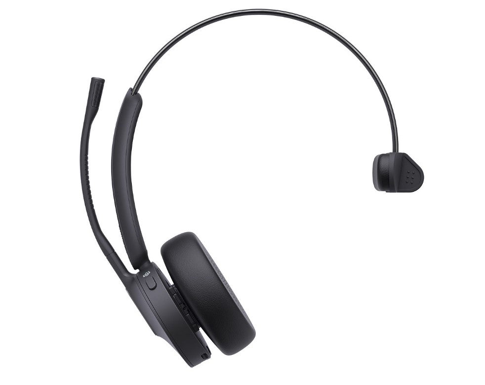 Yealink WH64 Hybrid Mono Teams DECT Wireless Headset, DECT & Bluetooth Hybrid Wireless Technology, 3-Mic Noise Cancellation, Teams, Dongle WDD60 - Image 4