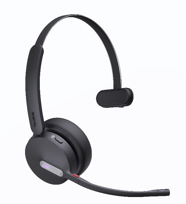 *LS Yealink WH64 Hybrid Mono Teams DECT Wireless Headset, DECT & Bluetooth Hybrid Wireless Technology, 3-Mic Noise Cancellation, Teams, Dongle WDD60 - Image 5