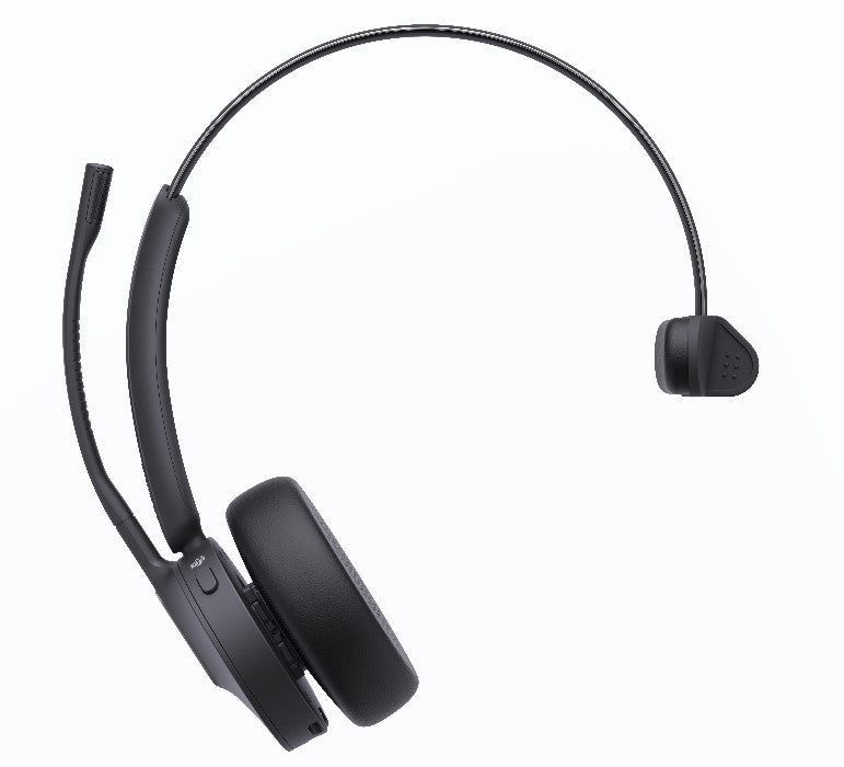 Yealink WH64 Mono UC DECT Wireless Headset, DECT & Bluetooth Wireless Technology, 3-Mic Noise Cancellation, UC Certified,  Charging Stands - Image 3