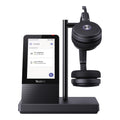 Yealink WH66 Dual Teams DECT Wireless Headset, UC Workstation, HD Voice, 2-Mic Noise Cancellation&330° Adjustable, Leather Ear Cushions, Teams, Zoom - Image 1