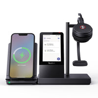 Yealink WH66 Mono Teams DECT Wireless Headset, UC Workstation, HD Voice, 2-Mic Noise Cancellation&330° Adjustable, Leather Ear Cushions, Zoom - Image 3
