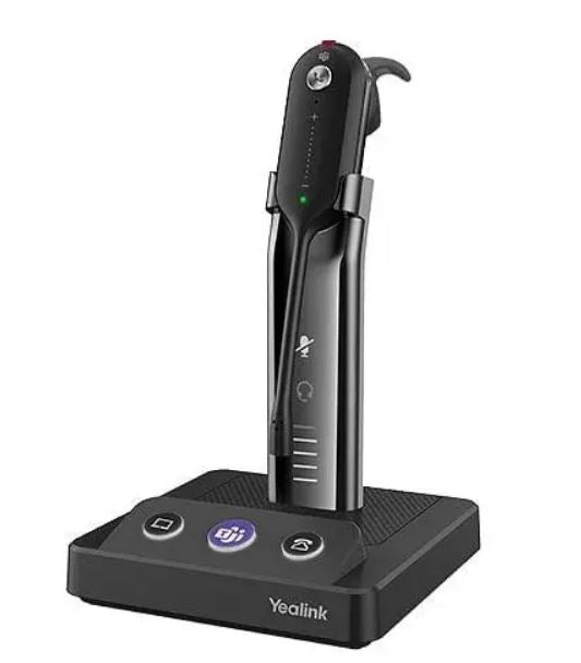 Yealink WH67 Teams DECT Wireless Convertible Headset, UC Workstation, HD Voice,2-Mic Noise Cancellation,Teams Certified, Lightweight, 4 Wearing Styles - Image 3