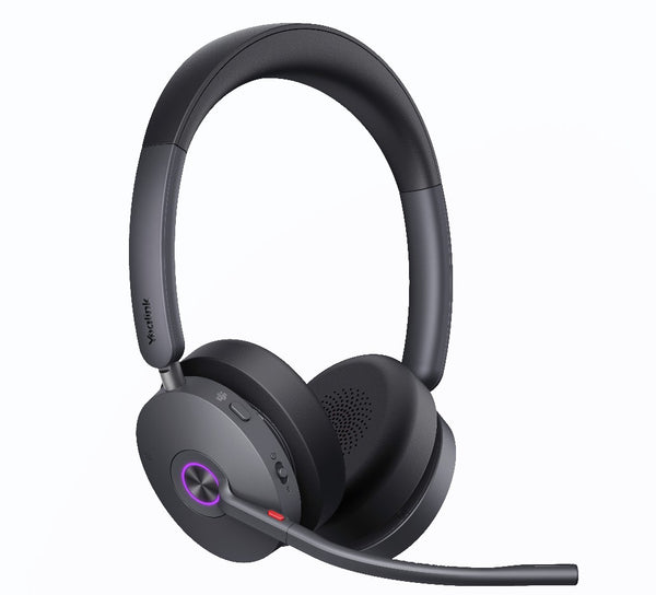 Yealink WH68 Hybrid Dual Teams   DECT & Bluetooth Hybrid Wireless Technology, 4-Mic Hybrid ANC, 4-Mic Noise Cancellation, All-Day-Wearing Comfort WDD6