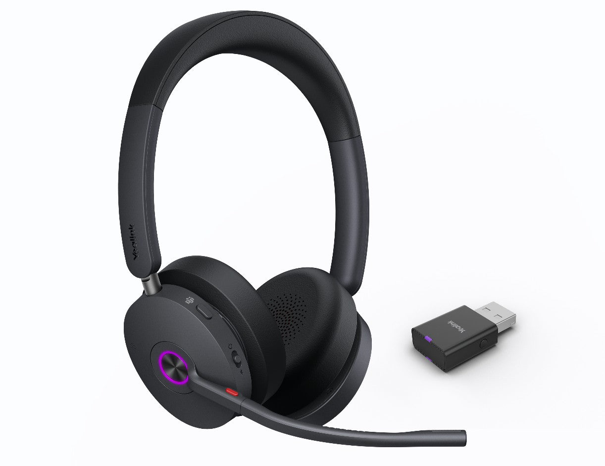 Yealink WH68 Hybrid Dual Teams   DECT & Bluetooth Hybrid Wireless Technology, 4-Mic Hybrid ANC, 4-Mic Noise Cancellation, All-Day-Wearing Comfort WDD6 - Image 5