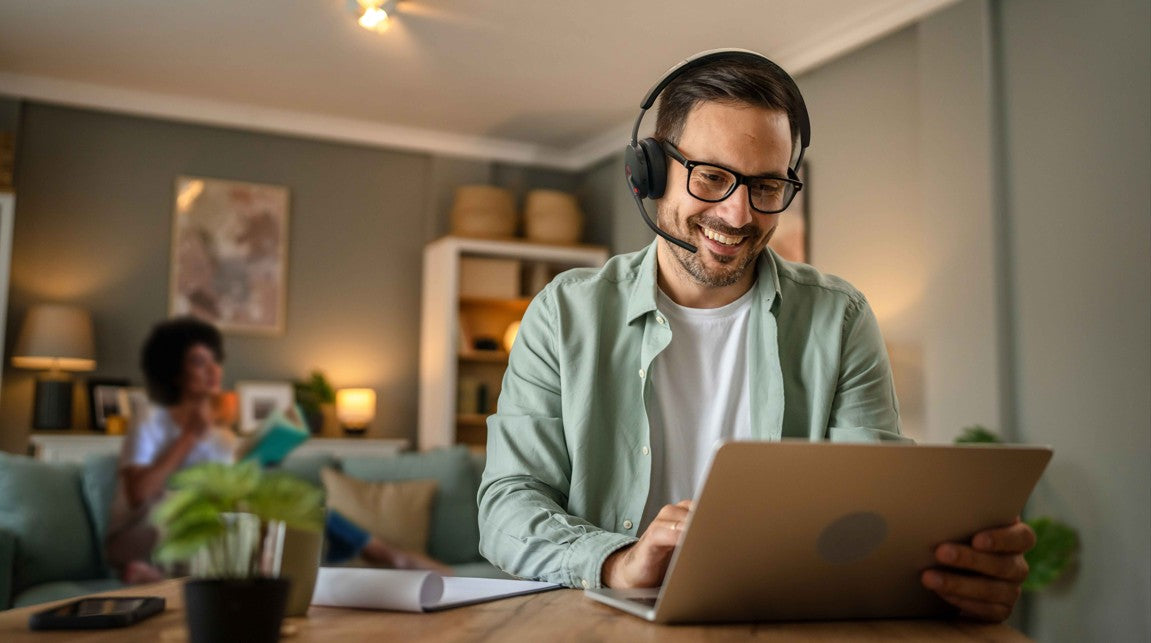 Yealink WH68 Dual Teams DECT & Bluetooth  Wireless Technology, 4-Mic Hybrid ANC, 4-Mic Noise Cancellation, All-Day-Wearing Comfort - Image 4