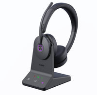 Yealink WH68 Dual Teams DECT & Bluetooth  Wireless Technology, 4-Mic Hybrid ANC, 4-Mic Noise Cancellation, All-Day-Wearing Comfort - Image 5