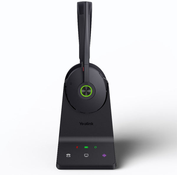 Yealink WH68 Dual UC DECT & Bluetooth Wireless Technology, 4-Mic Hybrid ANC, 4-Mic Noise Cancellation, All-Day-Wearing Comfort