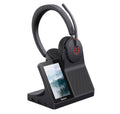 Yealink WH68 DECT + Bluetooth dual-mode, USB-A, USB-C, wireless headset workstation, noise-cancelling headset, touchscreen hub - speakerphone - Image 1