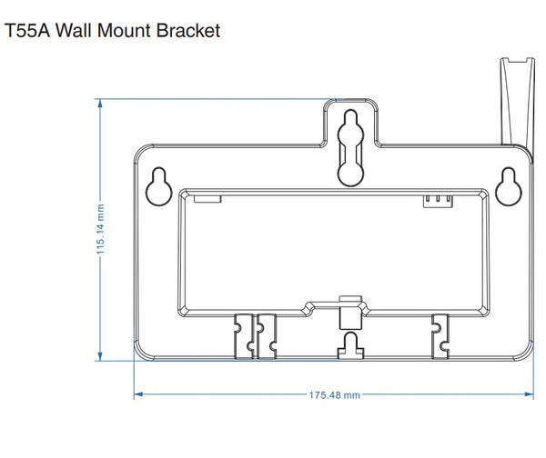 YEALINK WMB-T55A T55 Wall mount bracket
