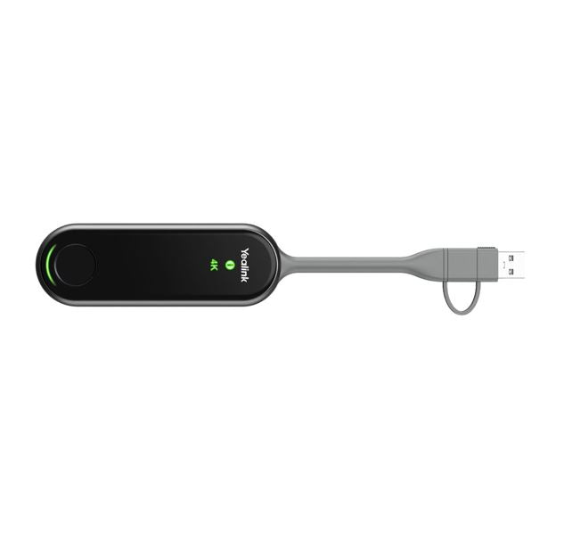Yealink WPP30 Wireless Presentation Pod | One-click, Trouble-free Presentations, Plug & Play, Hardware Encoding, 4K UHD, Wifi 16 High-speed Chip - Image 1