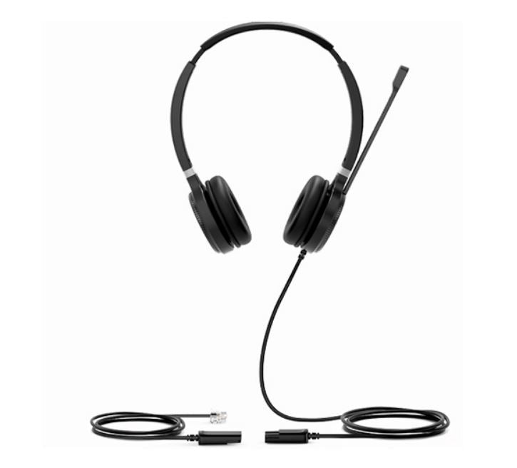 Yealink YHS36 Dual Wideband Headset for IP phone, Binaural Ear, RJ9 Headset Jack, Noise-canceling Microphone, Hearing Protection, Leather Ear Cushions - Image 3
