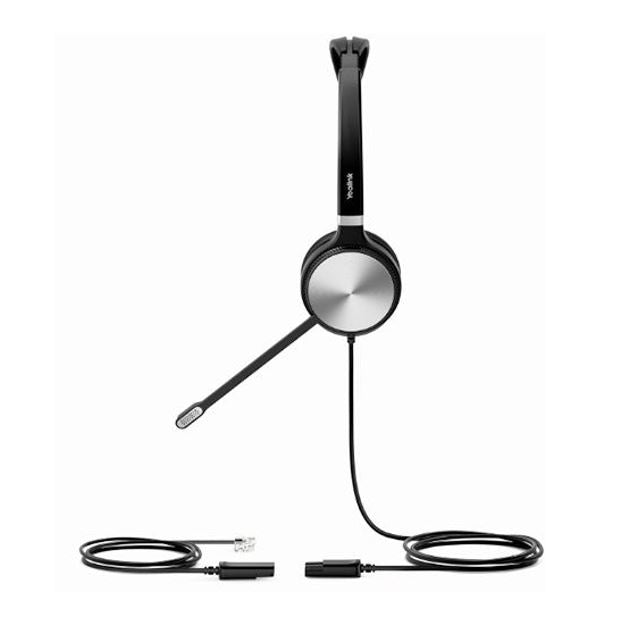 Yealink YHS36 Mono, Wideband Headset for IP phone, Monaural Ear, RJ9 Headset Jack, Noise-canceling Microphone, Hearing Protection, Leather Ear Cushion - Image 2