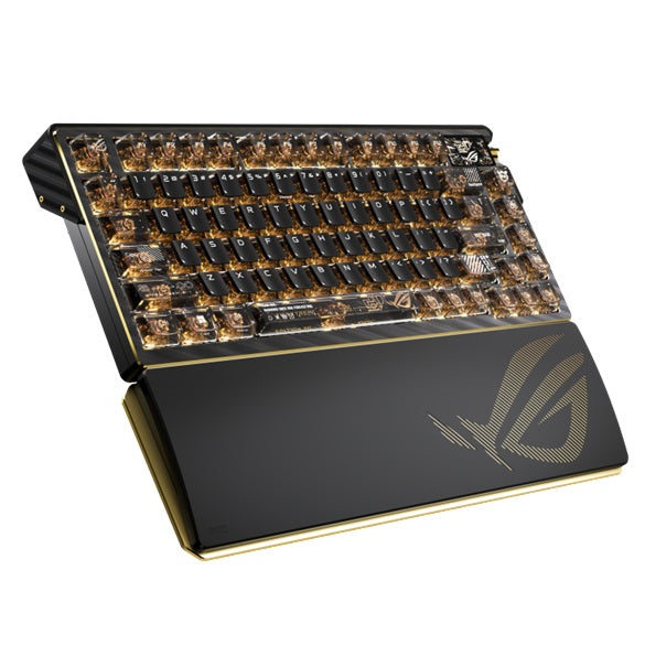 ASUS ROG AZOTH EXTREME EDITION 20 SNOW SWITCH - Gaming Keyborad, 8000Hz Polling, Bluetooth 5/2.4GHz/USB-C, RGB Per-Key, OLED Touchscreen - Image 2
