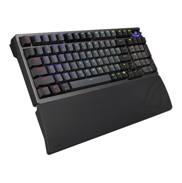 ASUS ROG AZOTH 96 HE LITE BLACK Gaming Keyboard, ROG HFX V2 magnetic switches, USB-C/2.4GHz/Bluetooth 5, RGB Aura Sync, 8000Hz, programmable keys - Image 2