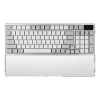 ASUS ROG AZOTH 96 HE LITE WHITE Gaming Keyboard, ROG HFX V2 magnetic switches, USB-C/2.4GHz/Bluetooth 5, RGB Aura Sync, 8000Hz, programmable keys - Image 5