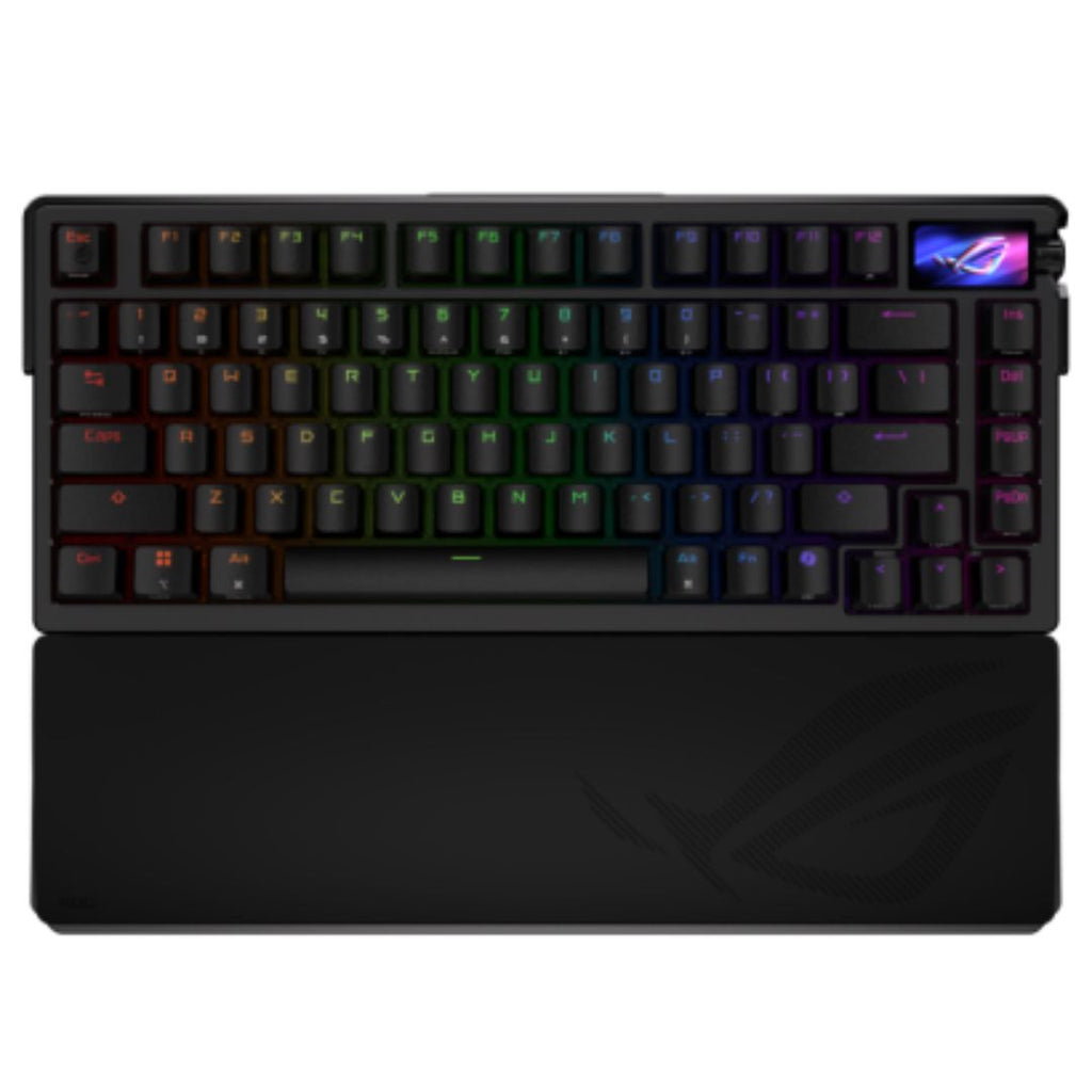 ASUS ROG Azoth Extreme Storm SWITCH, ROG NX Mechanical, Full-Color OLED Touchscreen, 8000Hz with ROG Polling Rate Booster, Bluetooth 5.1/2.4GHz/USB-C - Image 1