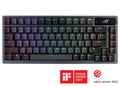 ASUS ROG AZOTH/NXSM/PBT Gaming Keyboard, OLED Display, NX Storm Switch, 75 Keys, Tri-mode Connection, Black, Tactile Bump/Clicky - Image 1
