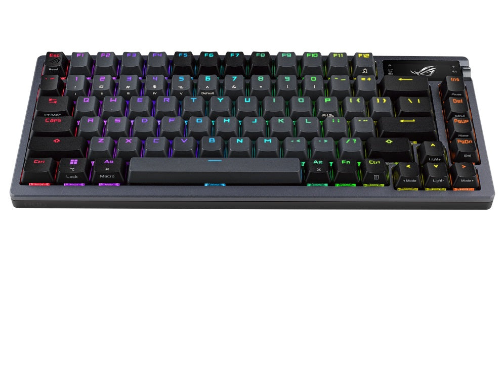ASUS ROG AZOTH/NXSW/US/PBT (Snow Switch) Gaming Keyboard, OLED Display, NX Snow Switch, 75 Keys, Tri-mode Connection, Quiet - Image 3