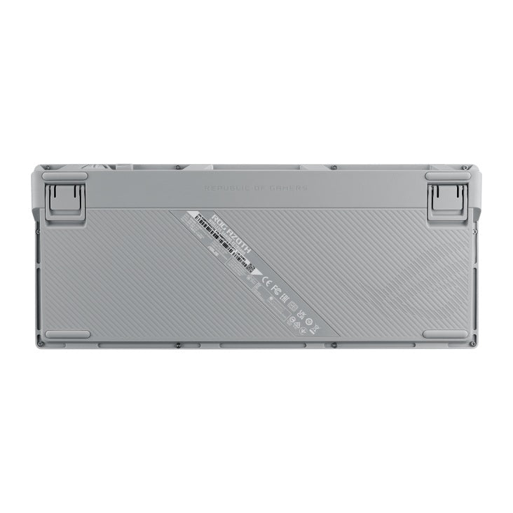 ASUS ROG AZOTH/US/PBT/WHT  (Snow Switch) Gaming Keyboard, OLED Display, NX Snow Switch, 75 Keys, Tri-mode Connection, White, Quiet - Image 4
