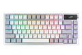 ASUS ROG AZOTH/US/PBT/WHT  (Snow Switch) Gaming Keyboard, OLED Display, NX Snow Switch, 75 Keys, Tri-mode Connection, White, Quiet - Image 1