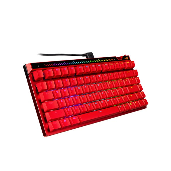 ASUS ROG FALCHION ACE 75 HE V2X - RED Gaming Keyboard, HFX V2X Magnetic Switch, 0.1–3.5mm actuation, 0.01mm tuning, 8000Hz, Rapid Trigger, USB-C - Image 2