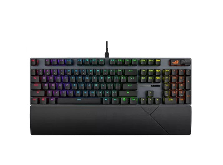 ASUS ROG Strix Scope II X Snow Gaming Keyboard Hot-swappable ROG NX Mechanical Switches V2, Sound-dampening foam PBT doubleshot keycaps or UV-coated - Image 2