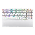 ASUS ROG Strix Scope II 96 RX Wireless Keyboard - White, USB-C / BT 5.1 / 2.4GHz,  RGB Per-Key, NKRO,  8000Hz,  2m Cable, AURA Sync - Image 1