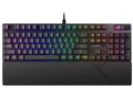 ASUS ROG STRIX SCOPE II RX Blue Switch Optical Gaming Keyboard,IP57 Waterproof Protection, Streaming Hotkeys, Multi-function Controls - Image 1