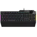 ASUS RA04 TUF GAMING K1 RGB Keyboard, Volume Knob, 19 Key Rollover, Spill Resistance, Programmable Keys - Image 1