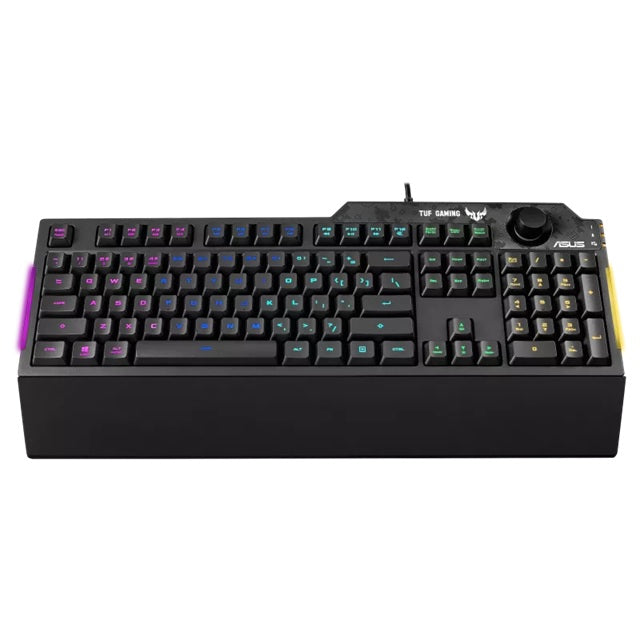 ASUS RA04 TUF GAMING K1 RGB Keyboard, Volume Knob, 19 Key Rollover, Spill Resistance, Programmable Keys - Image 4