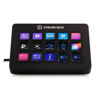 Corsair ELGATO STREAM DECK MK.2 - Black, 15 LCD keys, USB 2.0, Windows/macOS, compact control pad for streaming & shortcuts, 12mo wty - Image 1