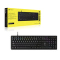 Corsair K70 CORE RGB Mechanical Gaming Keyboard- Black, Full-size, MLX Red switches, NKRO, 1,000Hz, USB wired, iCUE, media controls, PC/Mac compatible - Image 1