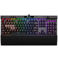 Corsair K70 RGB PRO Mechanical Gaming Keyboard, Backlit RGB LED, CHERRY MX SPEED, Black, Black PBT Keycaps Professional Gaming(LS) - Image 1