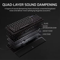 Corsair Vanguard 96 Mechanical Gaming Keyboard, CORSAIR MLX Plasma, 8kHz, NKRO, 8MB, USB3.0, magnetic wrist rest, MLX Plasma switches, wired - Image 4