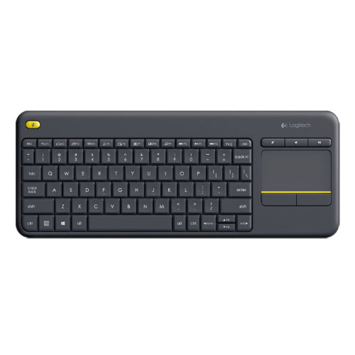 Logitech K400 Plus Wireless Keyboard with Touchpad & Entertainment Media Keys Tiny USB Unifying receiver for HTPC connected TVs ~KBLT-K830BT - Image 3