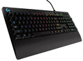 Logitech G213 Prodigy RGB Gaming Keyboard, 16.8 Million Lighting Colors Mech-Dome Backlit Keys Dedicated Media Controls Spill-Resistant Durable - Image 1