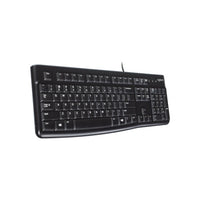 Logitech K120 Wired Keyboard Quiet typing Spill-resistant Durable keys Thin profile Curved space bar Adjustable tilt legs - Image 3