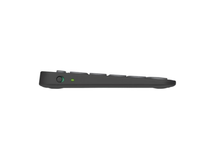 Logitech PEBBLE KEYS 2 K380S Slim, minimalist Bluetooth® Wireless Keyboard with customizable keys (Graphite) - Image 2