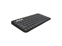 Logitech PEBBLE KEYS 2 K380S Slim, minimalist Bluetooth® Wireless Keyboard with customizable keys (Graphite) - Image 4