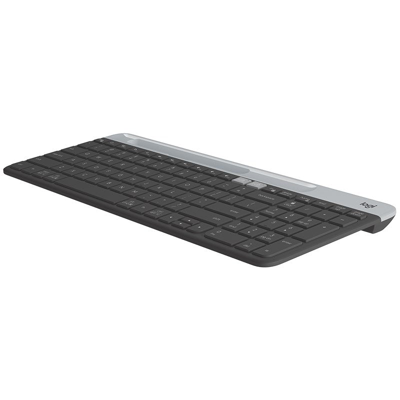 Logitech K580 Unifying Slim Easy Switch Multi-Device Wireless Keyboard - 18 months Battery Life,  Mac/iOS/Andriod/Windows, Bluetooth + USB - Graphite - Image 2