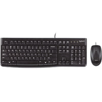 Logitech MK120 Keyboard & Mouse Combo Quiet typing and Spill resistant High-definition optical tracking Thin profile 3yr wty - Image 2