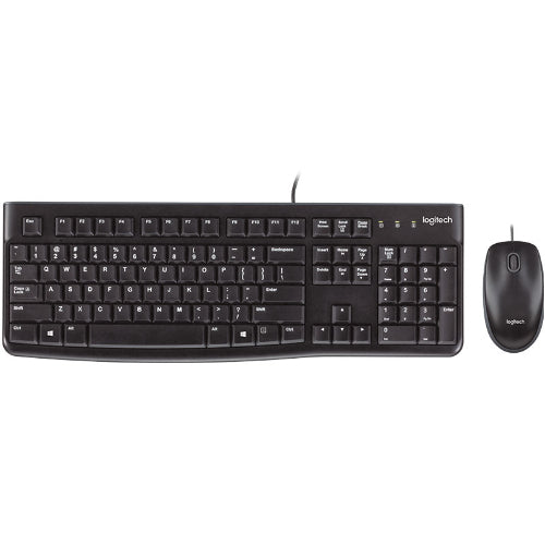 Logitech MK120 Keyboard & Mouse Combo Quiet typing and Spill resistant High-definition optical tracking Thin profile 3yr wty - Image 2