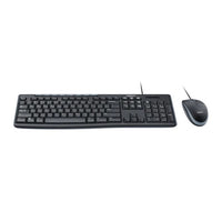 Logitech MK200 USB Media Keyboard and Mouse Combo - 1000dpi USB Full-size Keyboard, Thin profile, play/pause, volume, the Internet, e-mail - Image 2