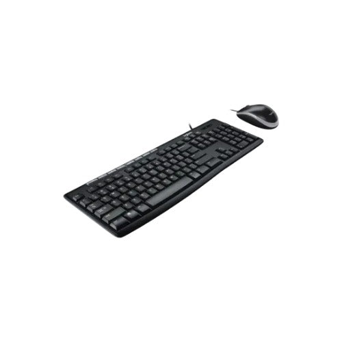 Logitech MK200 USB Media Keyboard and Mouse Combo - 1000dpi USB Full-size Keyboard, Thin profile, play/pause, volume, the Internet, e-mail - Image 3