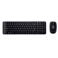 Logitech MK220 Wireless Keyboard & Mouse Combo Much smaller design, same keys 2.4 GHz 128-bit AES encryption Fewer battery hassles - Image 2