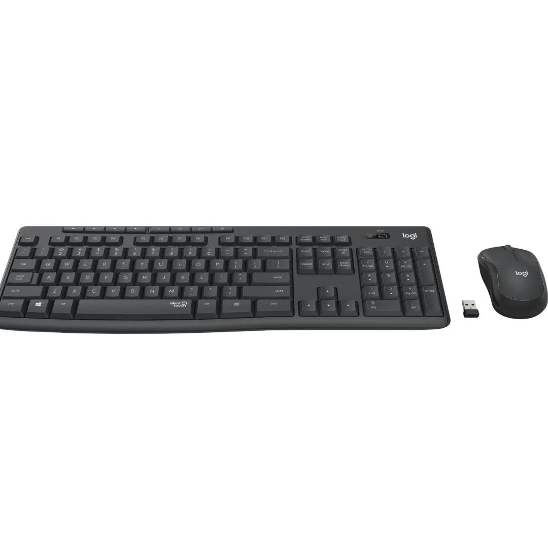 Logitech MK295 Wireless SILENT  KEYBOARD AND MOUSE COMBO, 2.4GHZ USB RECEIVER - 1YR WTY - Image 2