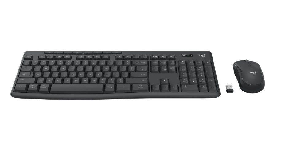 Logitech MK370 Wireless Keyboard and Mouse Combo for Business Silent Touch technology Smooth optical tracking - Image 1